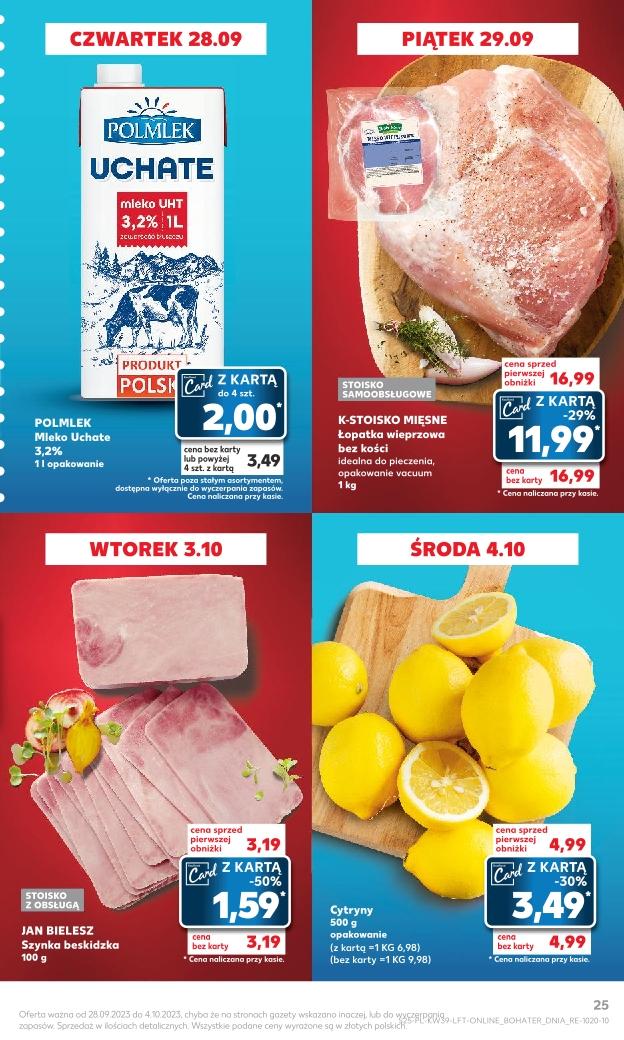 Gazetka promocyjna Kaufland do 04/10/2023 str.25