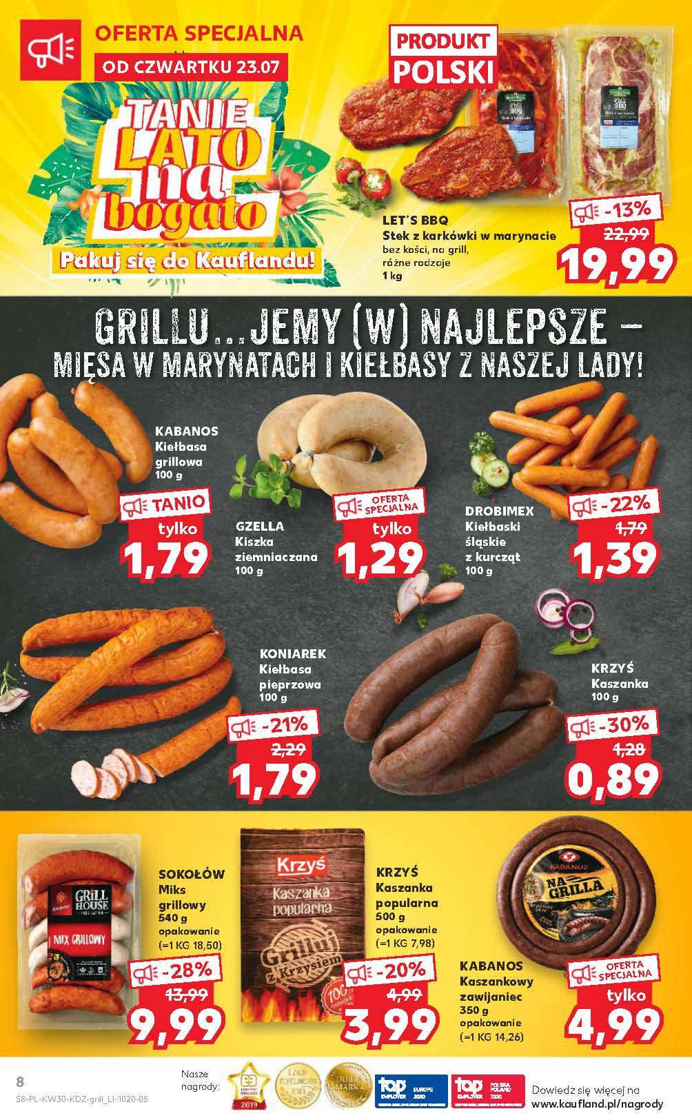 Gazetka promocyjna Kaufland do 29/07/2020 str.8