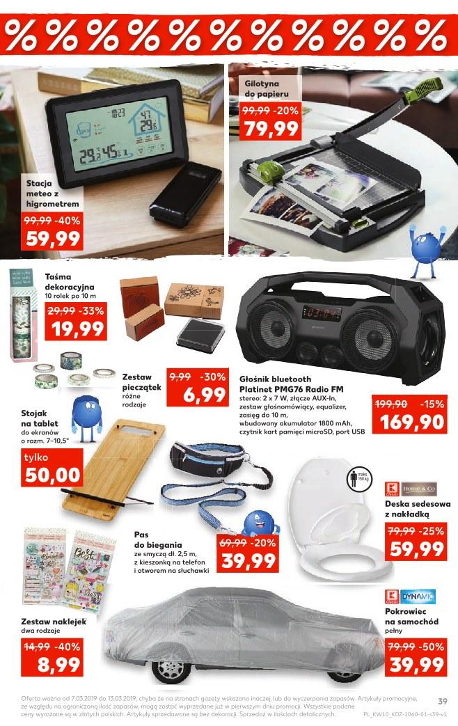 Gazetka promocyjna Kaufland do 13/03/2019 str.39