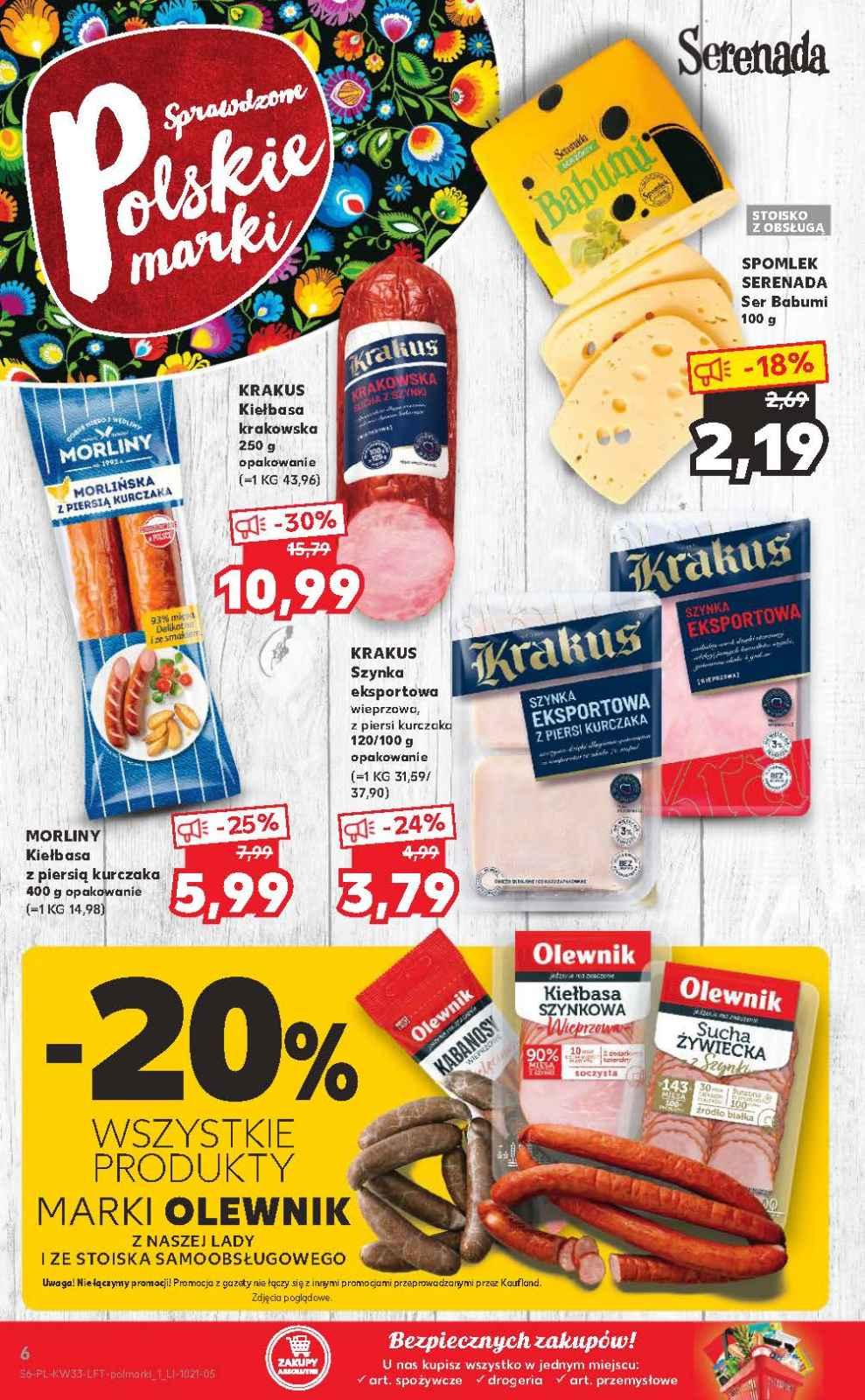 Gazetka promocyjna Kaufland do 25/08/2021 str.6