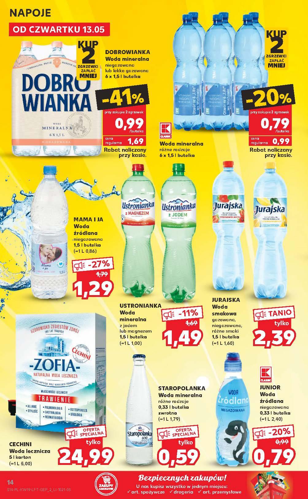 Gazetka promocyjna Kaufland do 19/05/2021 str.14