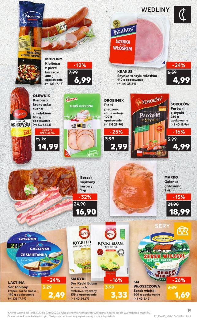 Gazetka promocyjna Kaufland do 22/01/2020 str.19