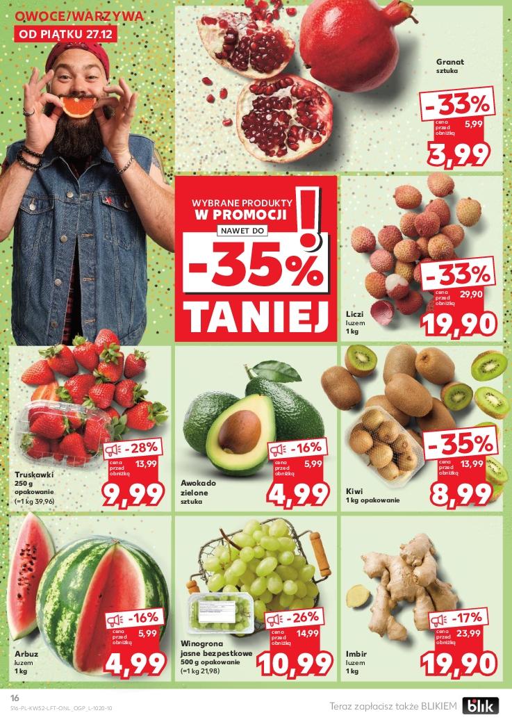 Gazetka promocyjna Kaufland do 31/12/2024 str.16