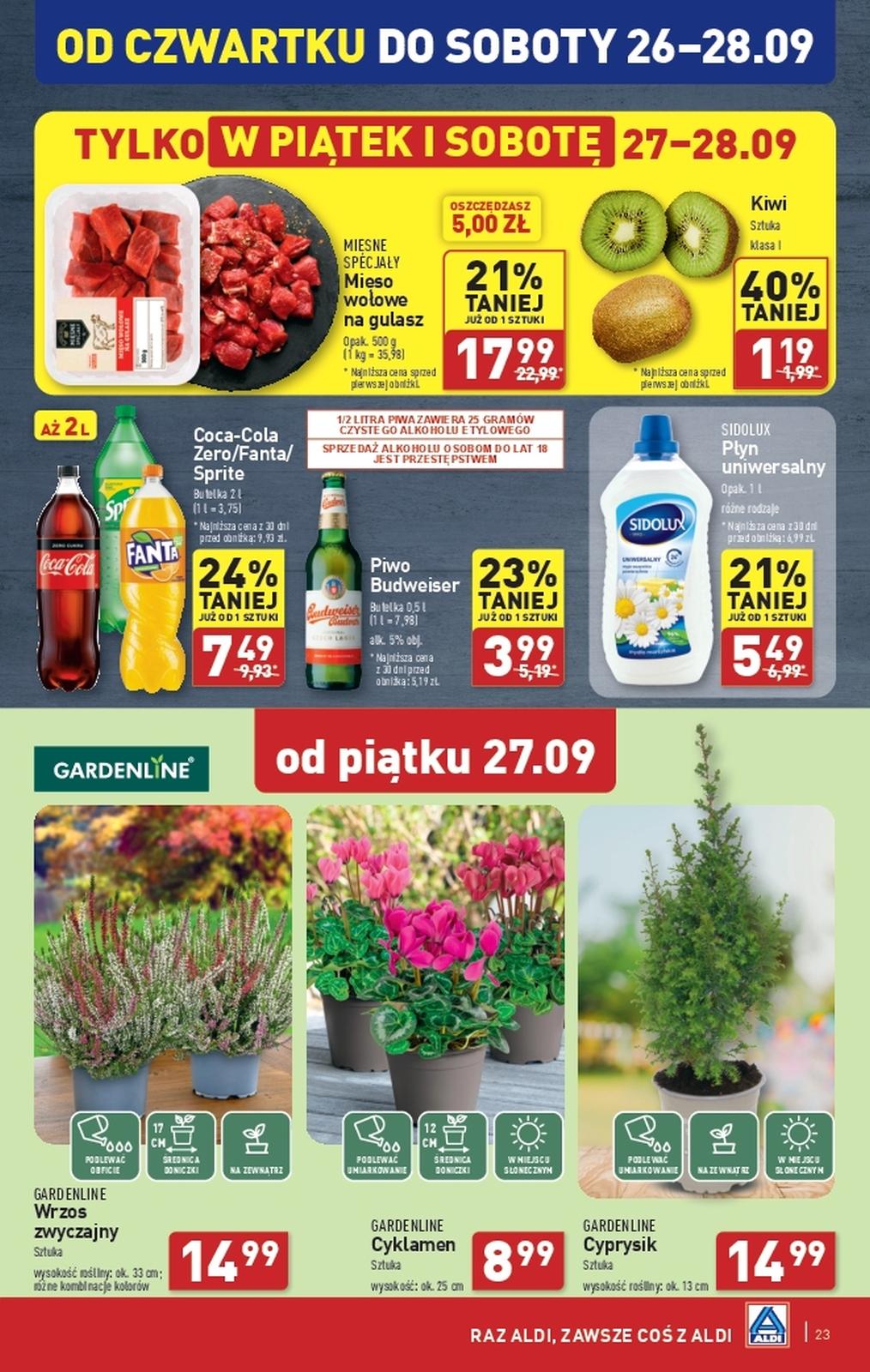 Gazetka promocyjna ALDI do 28/09/2024 str.23