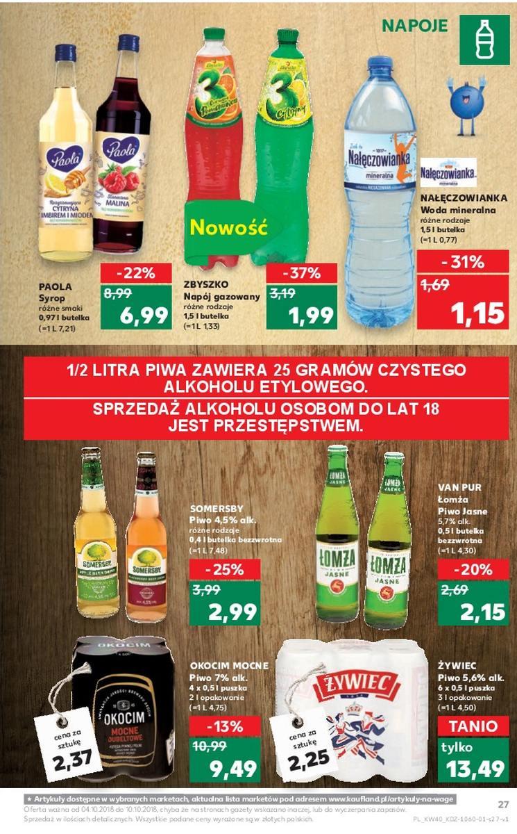 Gazetka promocyjna Kaufland do 10/10/2018 str.27