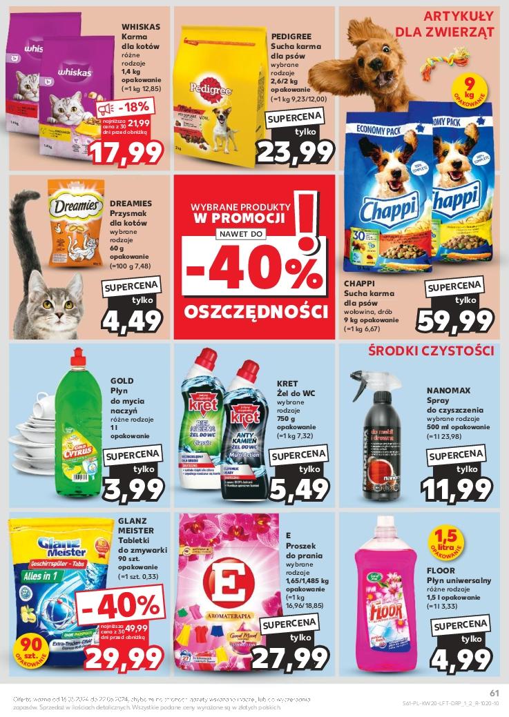 Gazetka promocyjna Kaufland do 22/05/2024 str.61