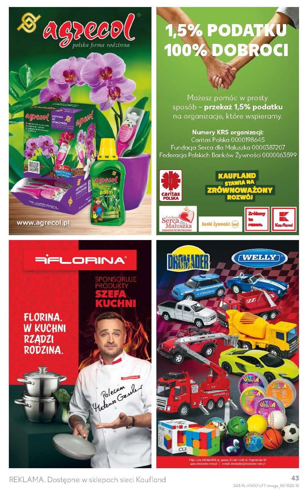 Gazetka promocyjna Kaufland do 22/02/2023 str.43