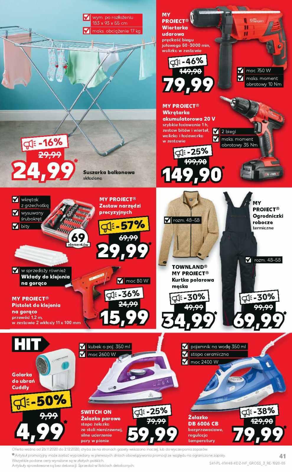 Gazetka promocyjna Kaufland do 02/12/2020 str.41