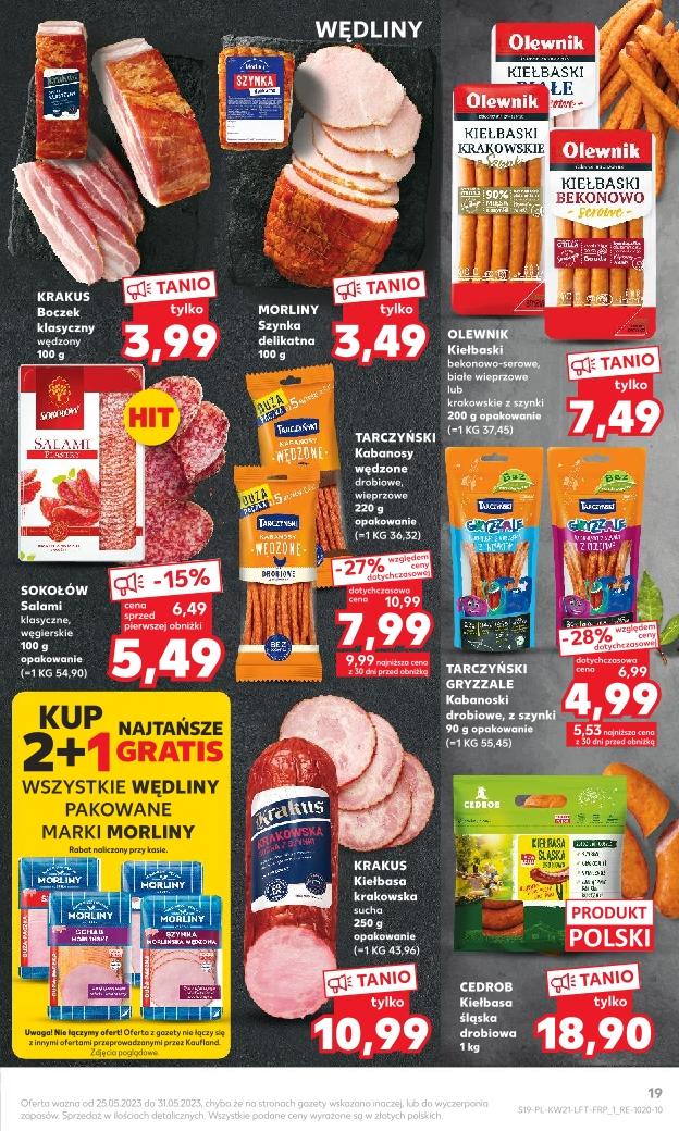 Gazetka promocyjna Kaufland do 31/05/2023 str.19