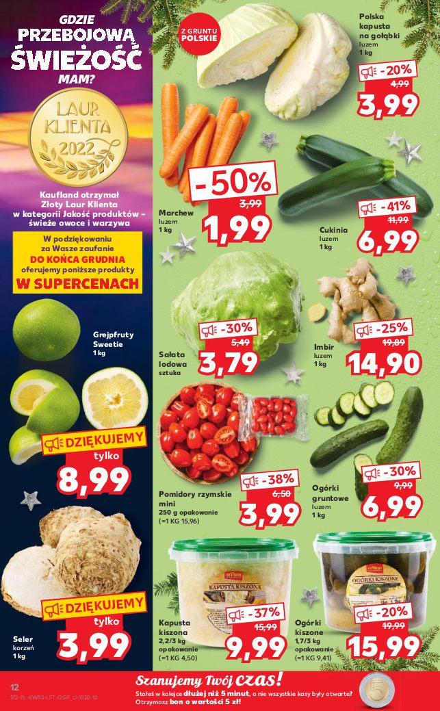 Gazetka promocyjna Kaufland do 20/12/2022 str.12