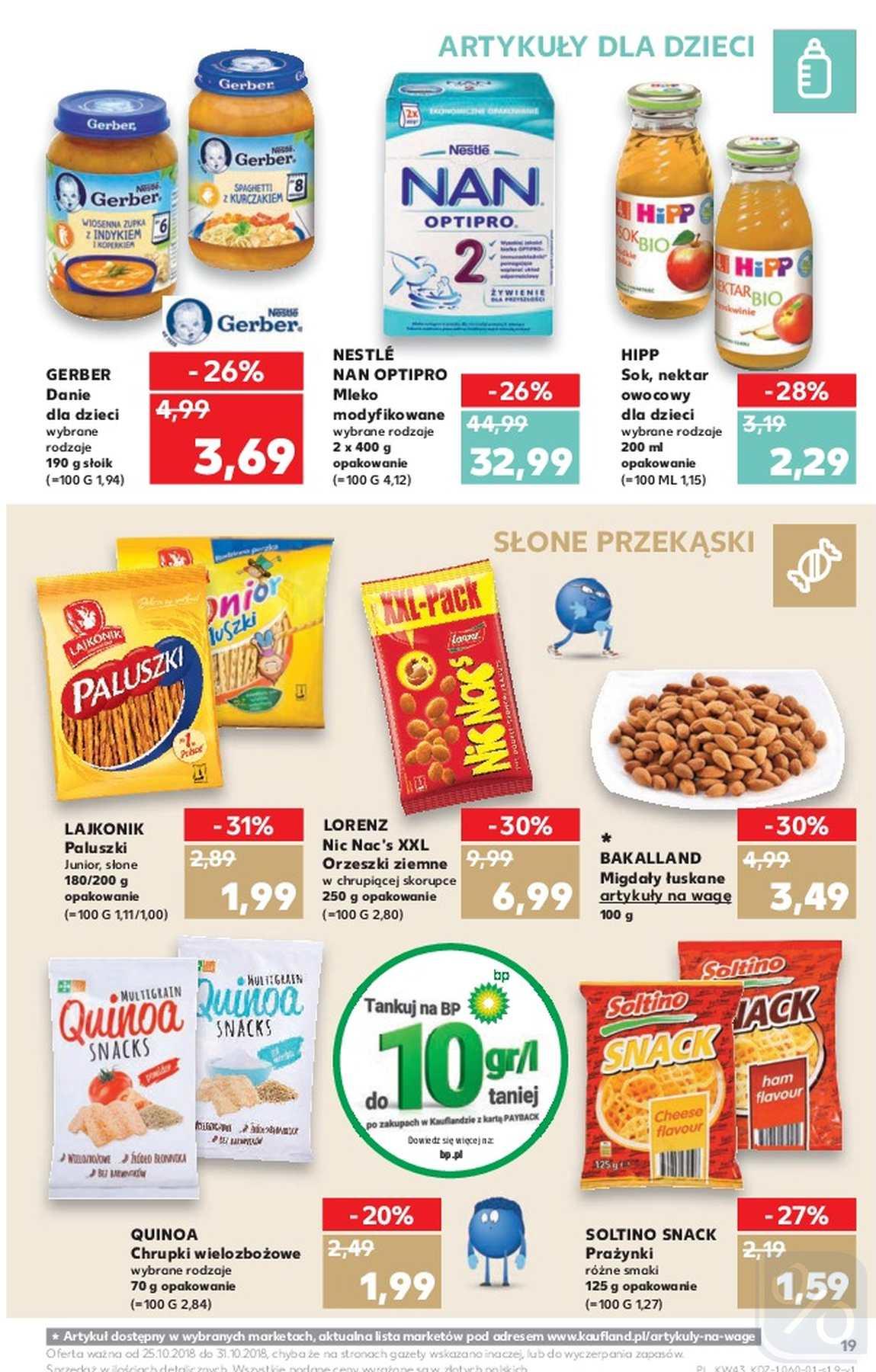 Gazetka promocyjna Kaufland do 31/10/2018 str.19