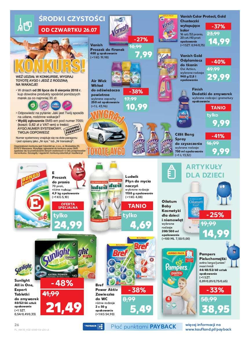 Gazetka promocyjna Kaufland do 01/08/2018 str.26