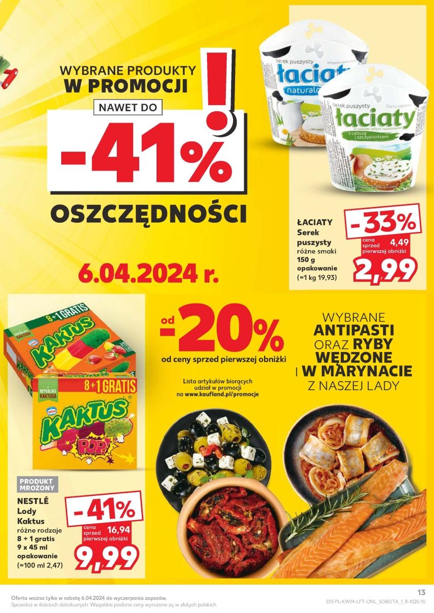 Gazetka promocyjna Kaufland do 10/04/2024 str.13