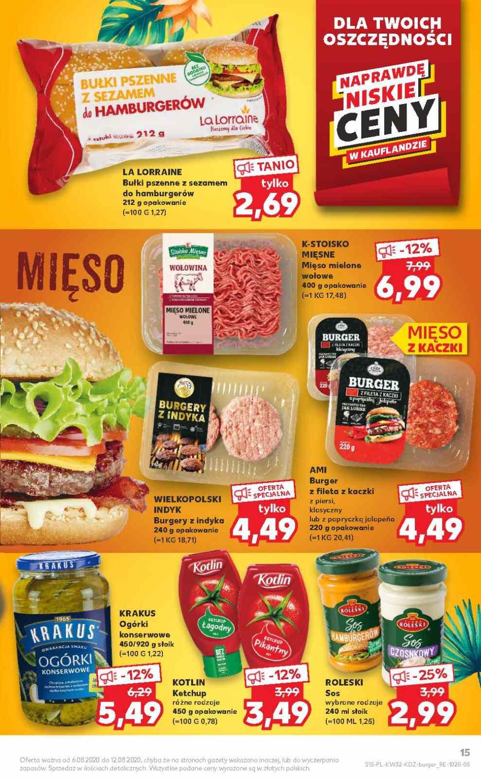 Gazetka promocyjna Kaufland do 12/08/2020 str.15