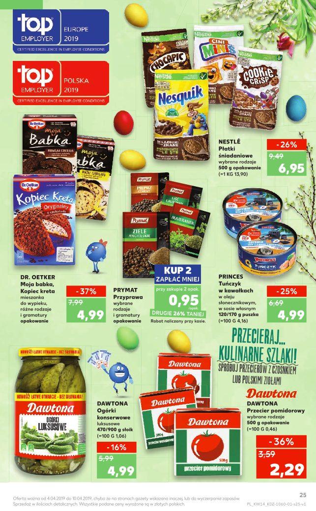 Gazetka promocyjna Kaufland do 10/04/2019 str.25