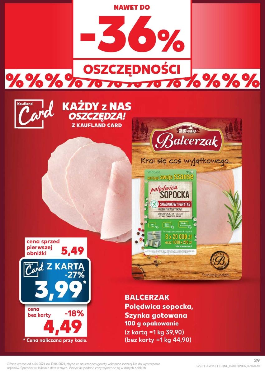 Gazetka promocyjna Kaufland do 10/04/2024 str.29