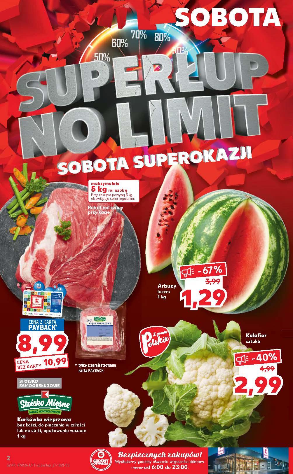 Gazetka promocyjna Kaufland do 07/07/2021 str.1