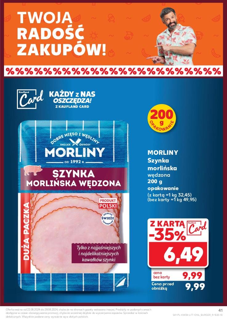 Gazetka promocyjna Kaufland do 28/08/2024 str.41