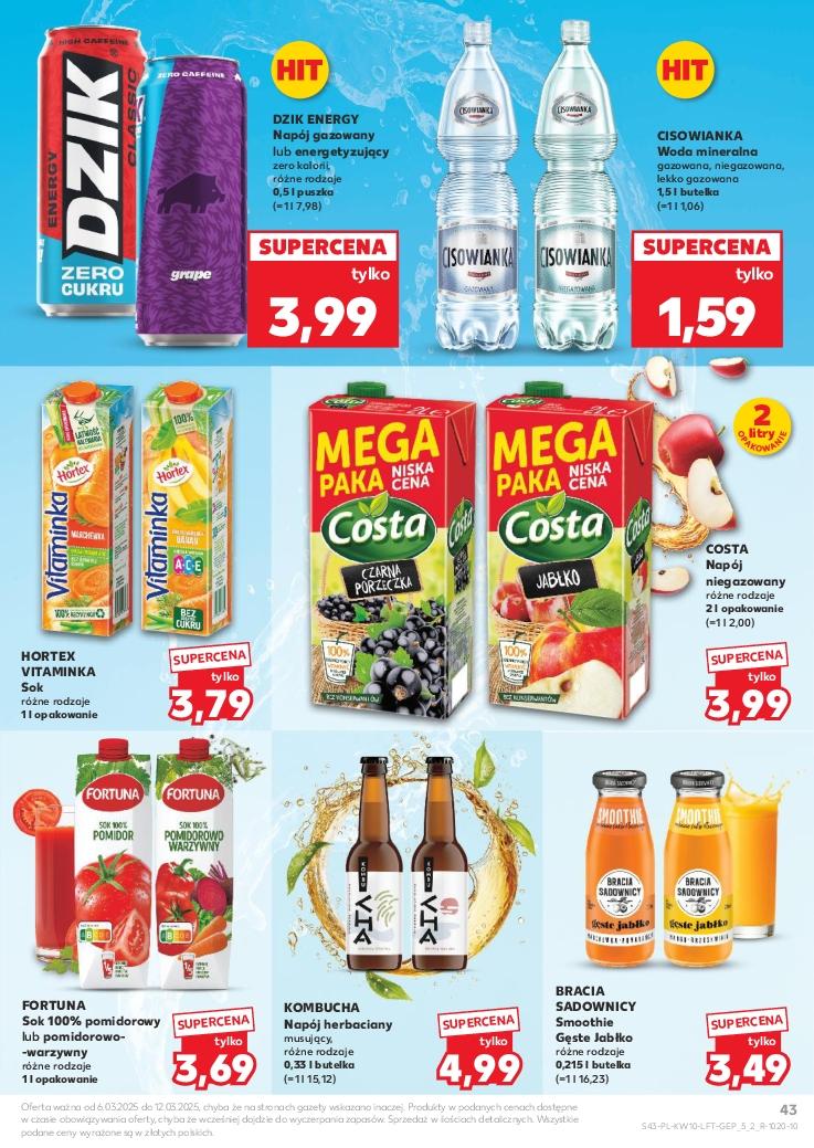 Gazetka promocyjna Kaufland do 12/03/2025 str.43