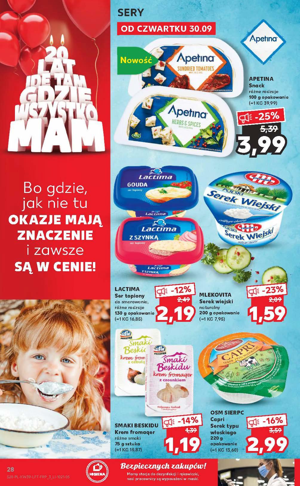 Gazetka promocyjna Kaufland do 06/10/2021 str.28