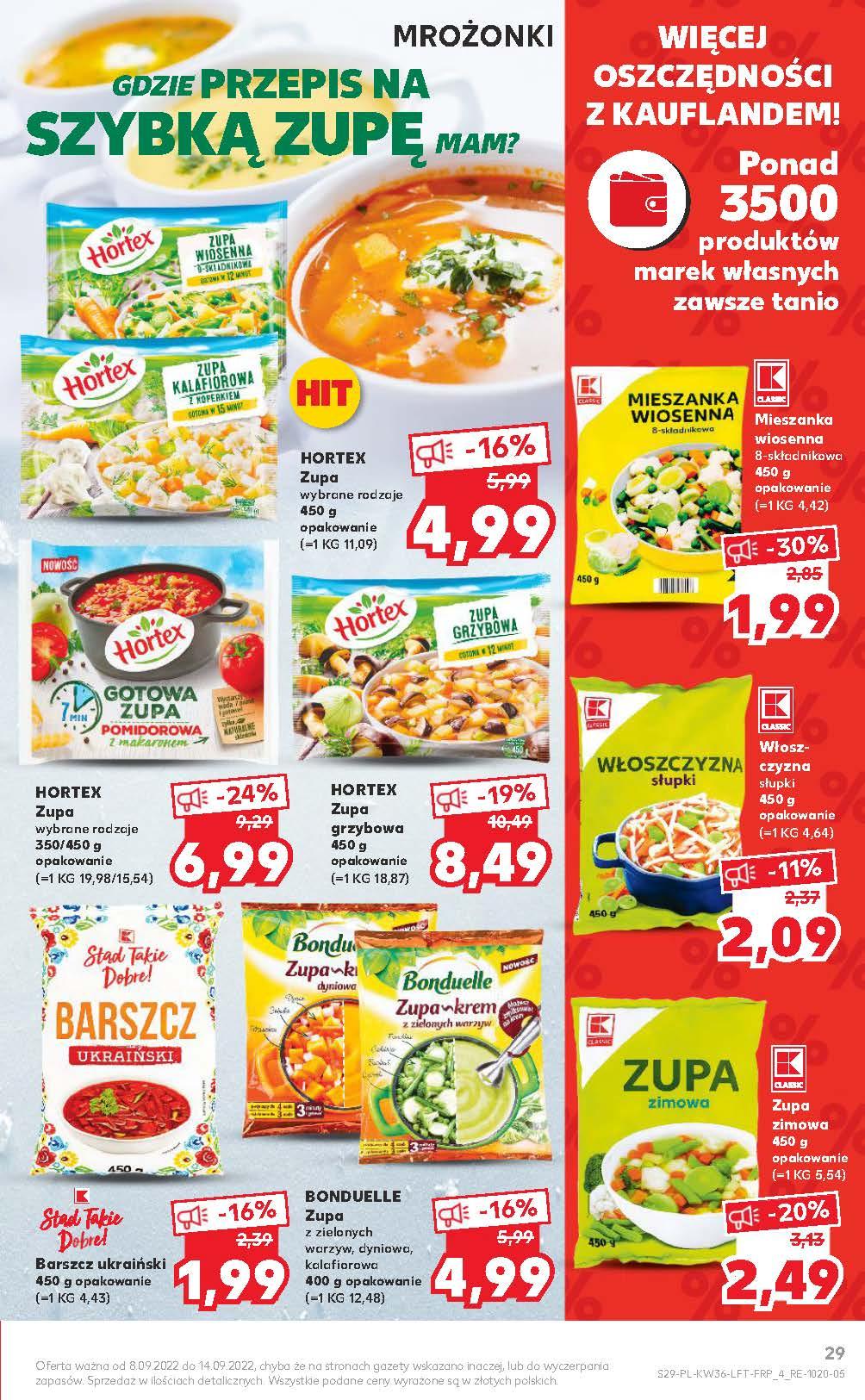 Gazetka promocyjna Kaufland do 14/09/2022 str.29