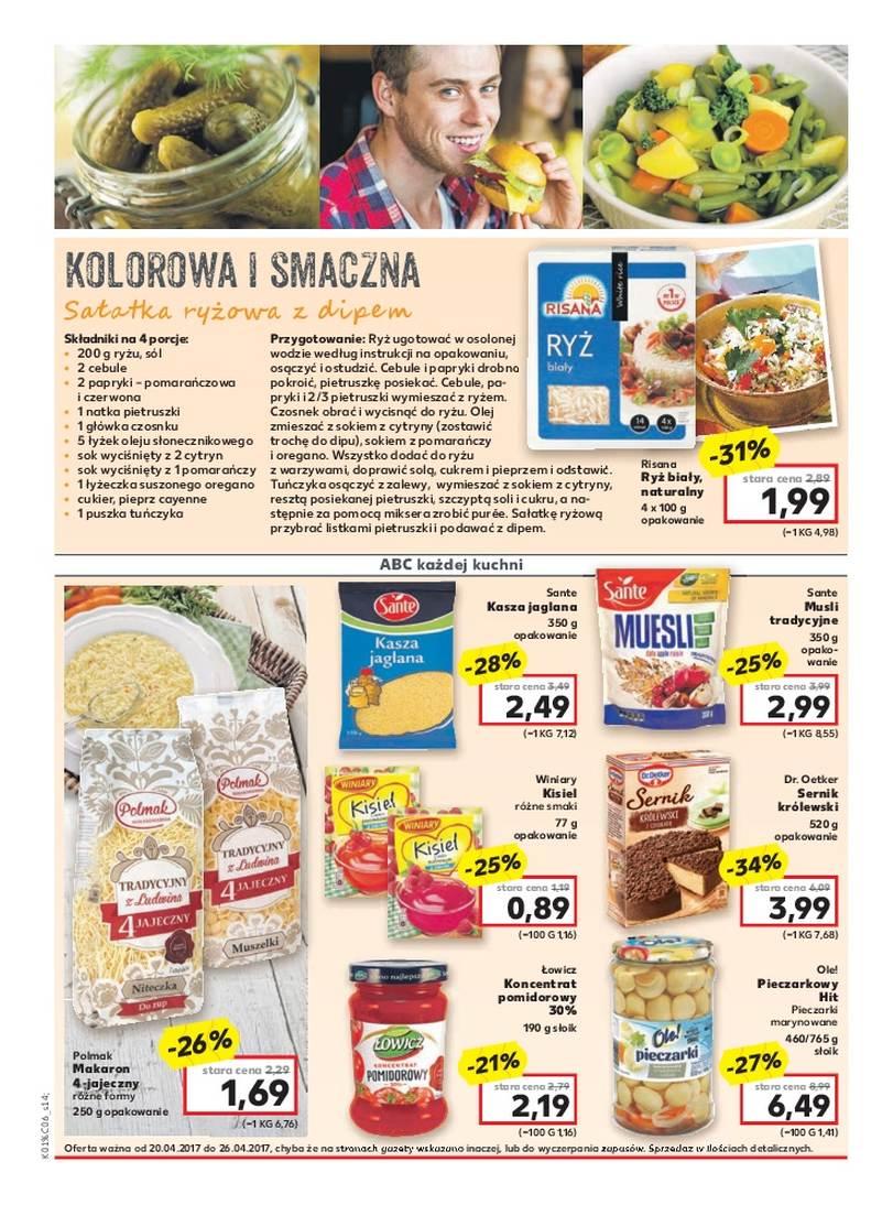 Gazetka promocyjna Kaufland do 26/04/2017 str.14