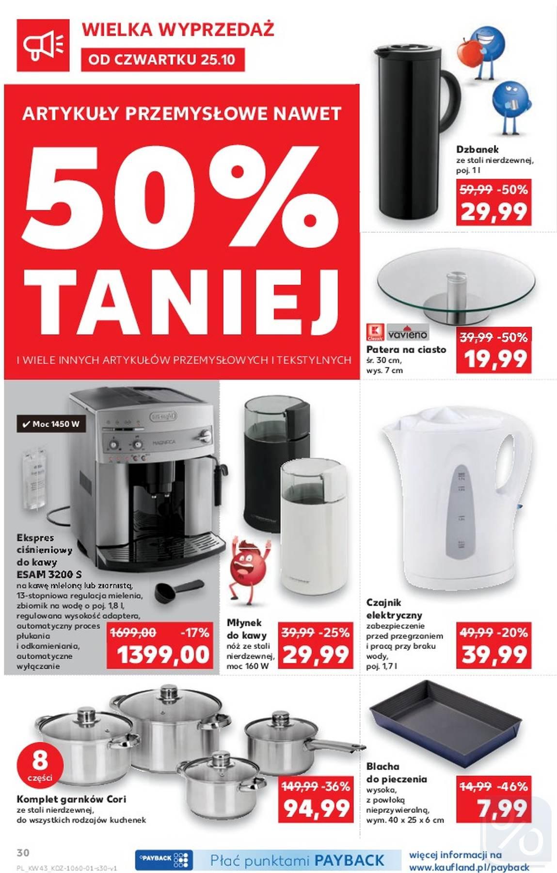 Gazetka promocyjna Kaufland do 31/10/2018 str.30