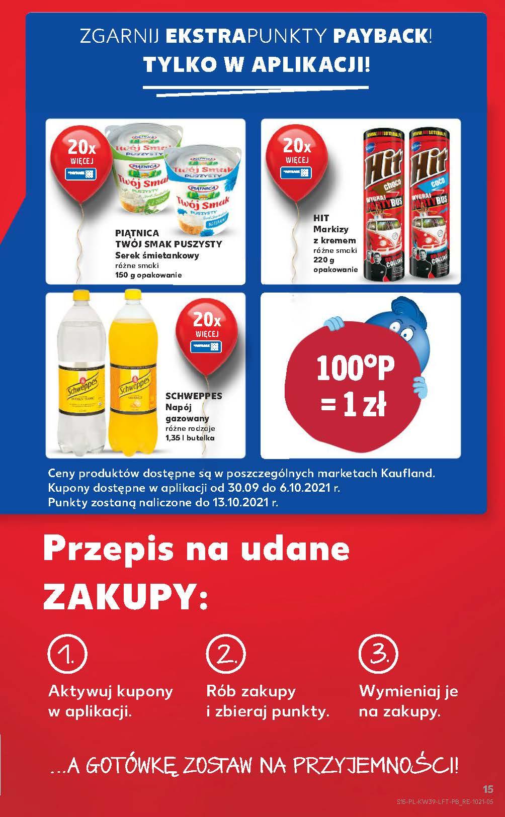 Gazetka promocyjna Kaufland do 06/10/2021 str.15