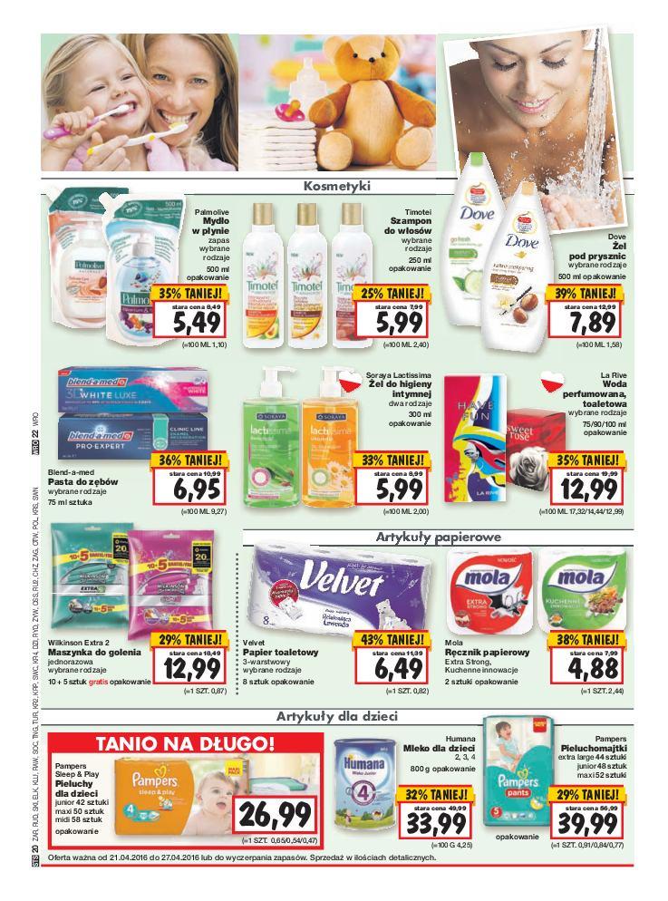 Gazetka promocyjna Kaufland do 27/04/2016 str.22