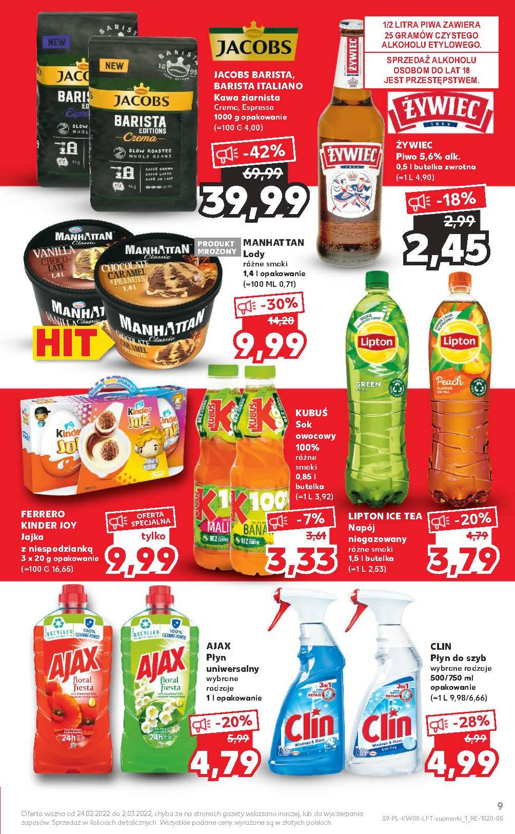 Gazetka promocyjna Kaufland do 02/03/2022 str.9