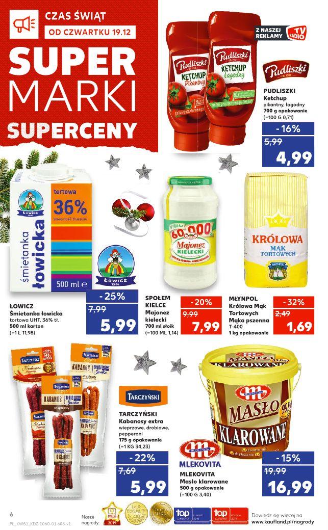 Gazetka promocyjna Kaufland do 24/12/2019 str.6