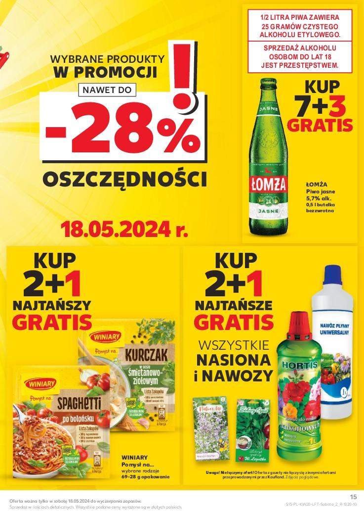 Gazetka promocyjna Kaufland do 22/05/2024 str.15