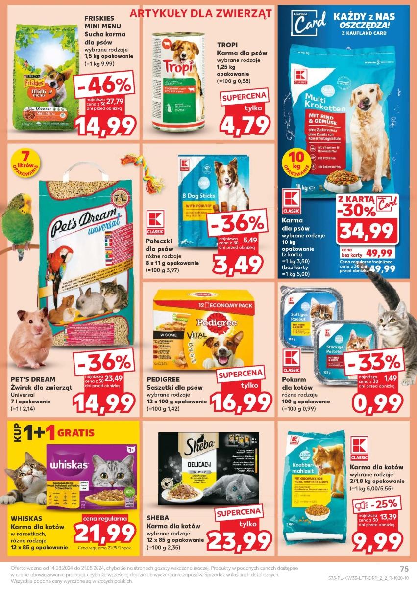 Gazetka promocyjna Kaufland do 21/08/2024 str.75