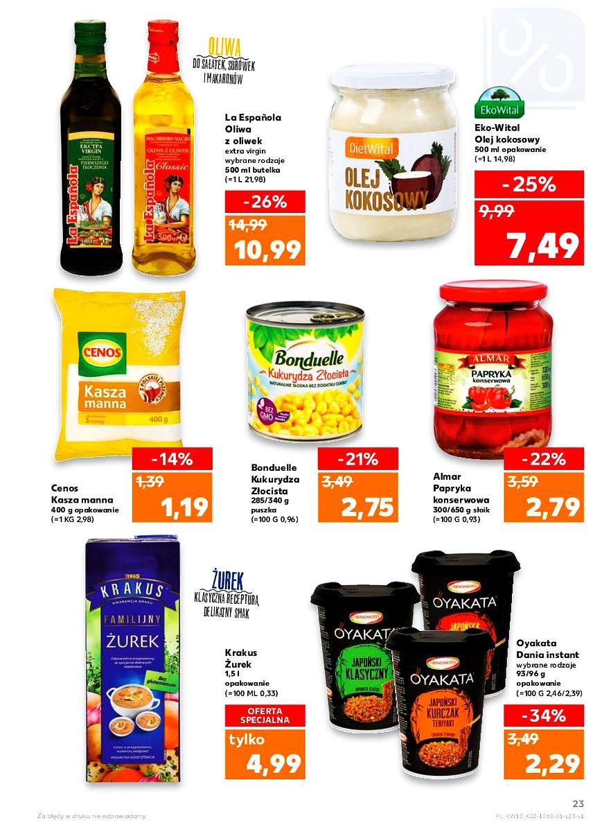 Gazetka promocyjna Kaufland do 14/03/2018 str.23