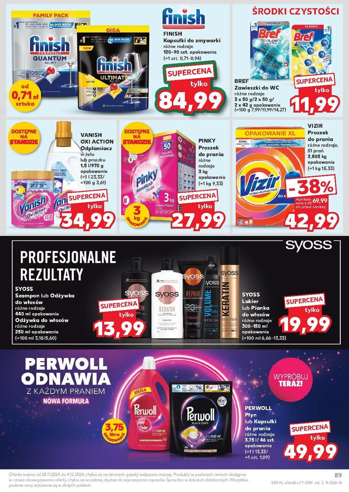 Gazetka promocyjna Kaufland do 04/12/2024 str.89
