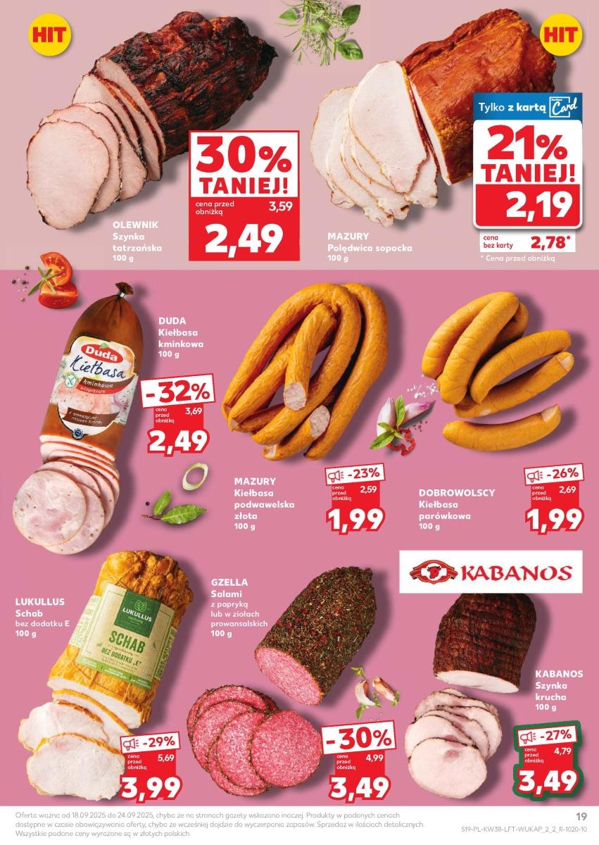 Gazetka promocyjna Kaufland do 24/09/2025 str.19