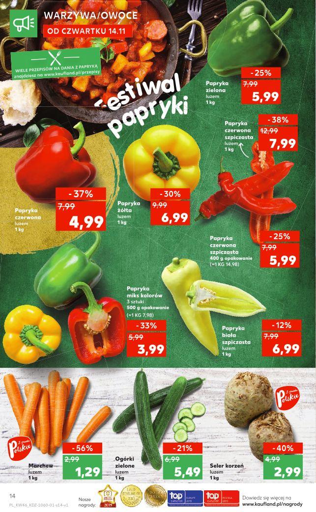 Gazetka promocyjna Kaufland do 20/11/2019 str.14