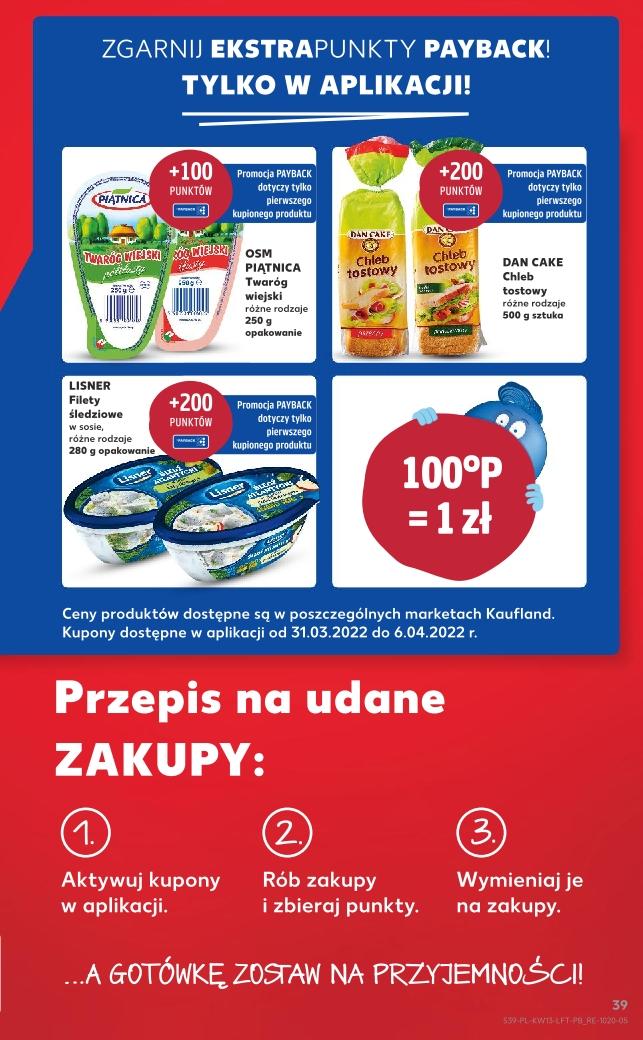 Gazetka promocyjna Kaufland do 06/04/2022 str.39