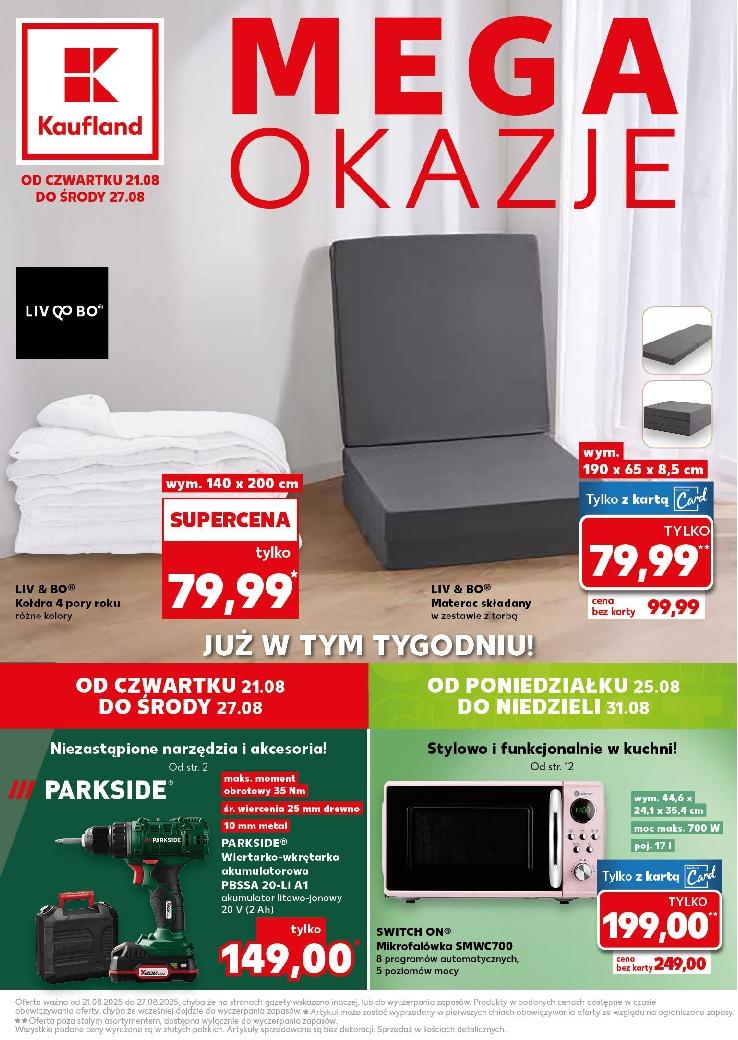 Gazetka promocyjna Kaufland do 27/08/2025 str.1