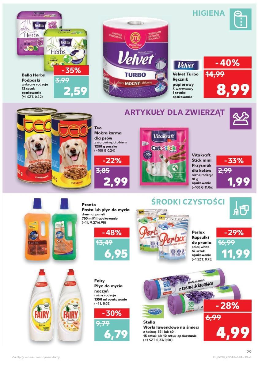 Gazetka promocyjna Kaufland do 28/02/2018 str.29