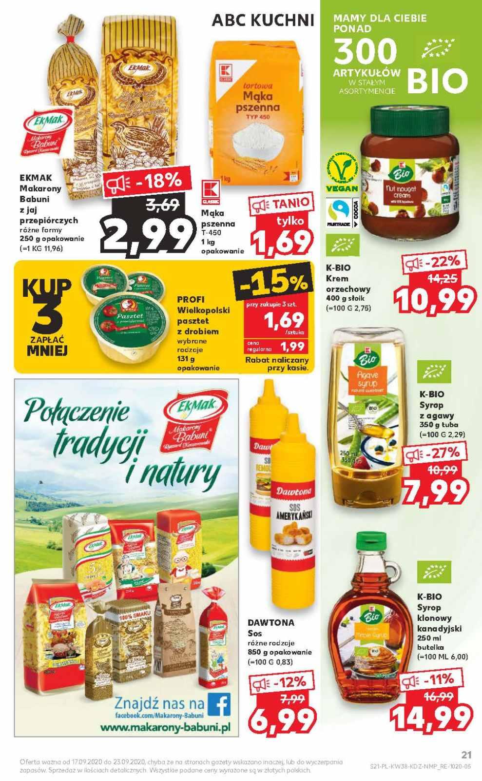 Gazetka promocyjna Kaufland do 23/09/2020 str.21