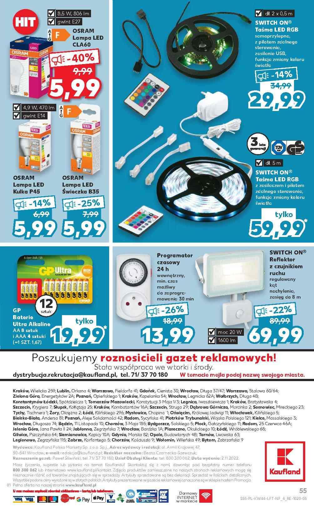 Gazetka promocyjna Kaufland do 09/11/2022 str.55