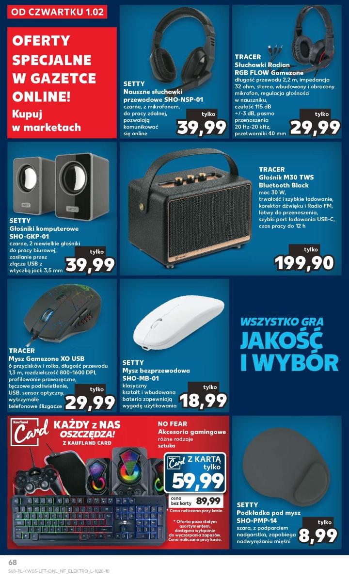 Gazetka promocyjna Kaufland do 07/02/2024 str.68