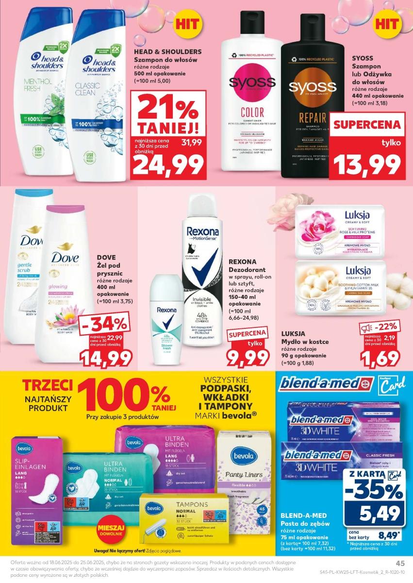 Gazetka promocyjna Kaufland do 25/06/2025 str.45