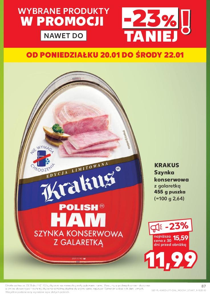 Gazetka promocyjna Kaufland do 22/01/2025 str.87