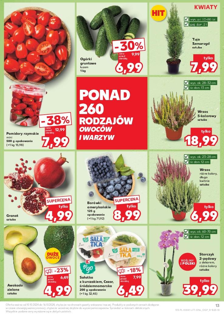 Gazetka promocyjna Kaufland do 16/10/2024 str.13