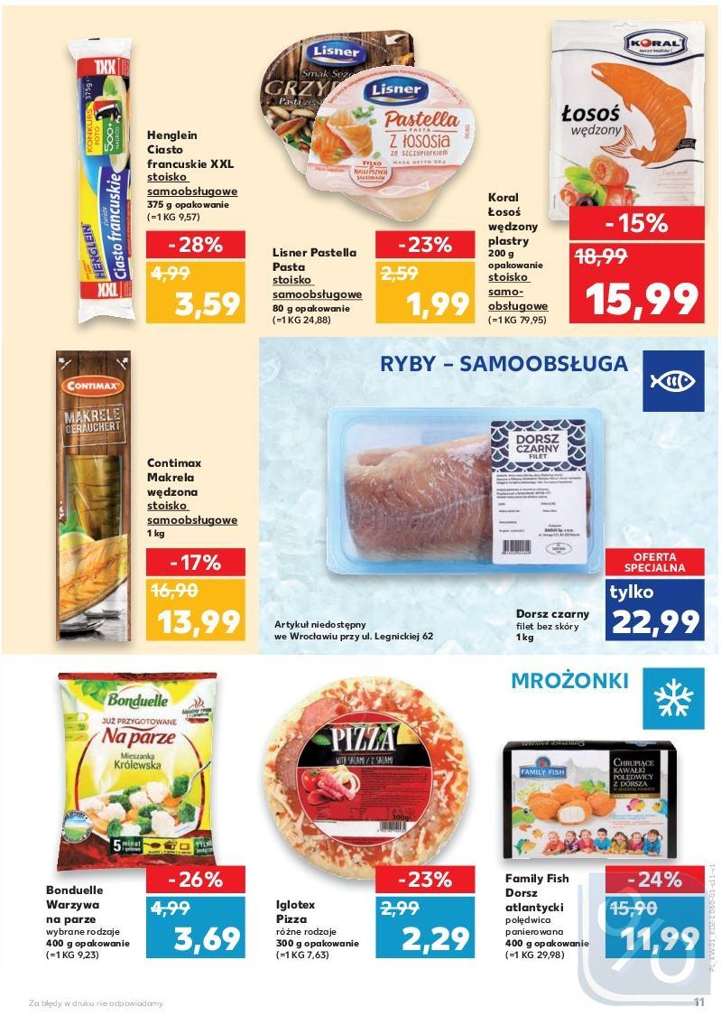 Gazetka promocyjna Kaufland do 10/01/2018 str.11