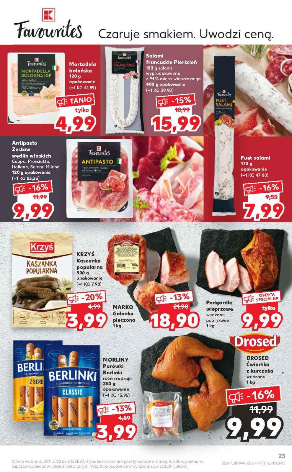 Gazetka promocyjna Kaufland do 02/12/2020 str.23