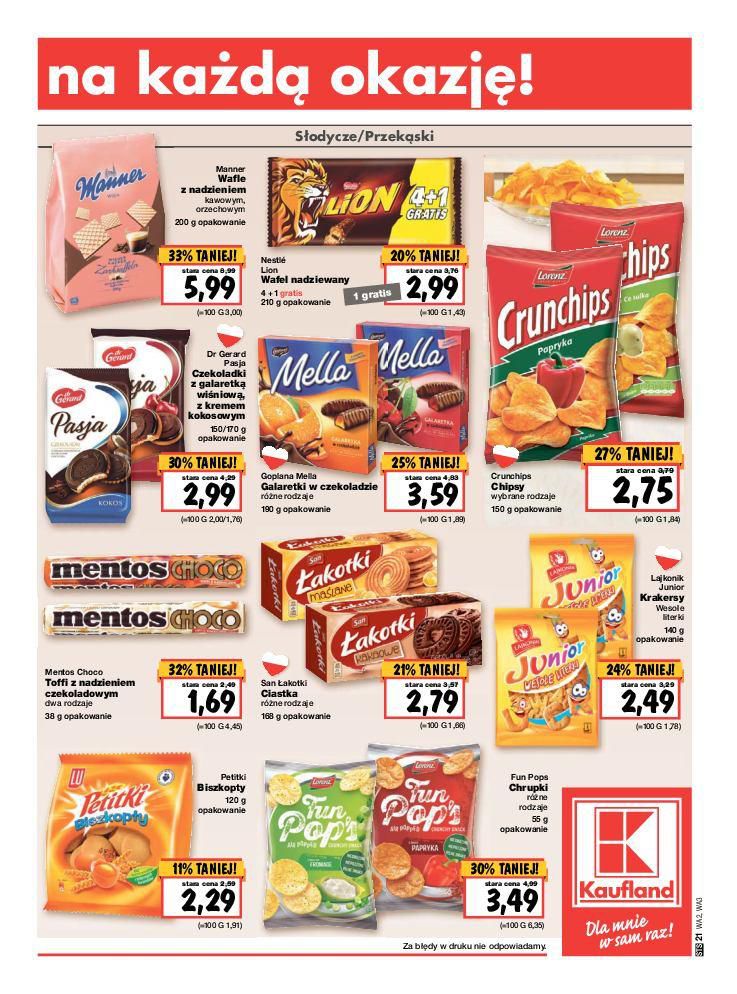 Gazetka promocyjna Kaufland do 09/03/2016 str.21