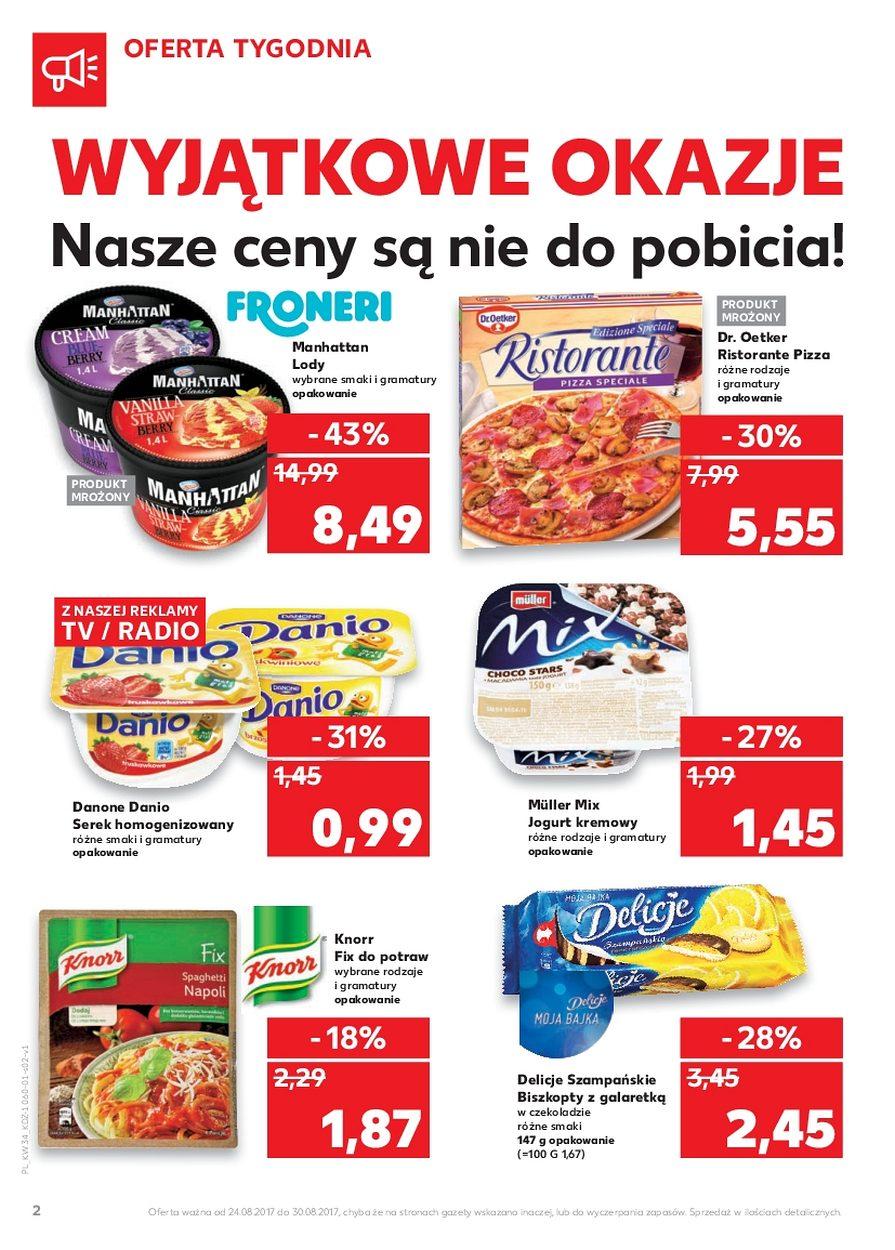 Gazetka promocyjna Kaufland do 30/08/2017 str.2